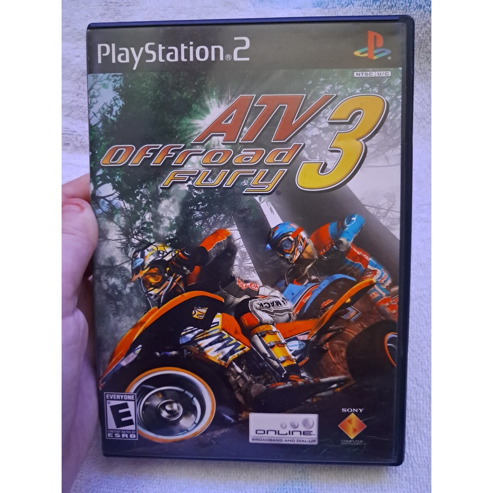 ATV Offroad Fury 3‎ Sony PlayStation 2 PS2 Game CIB with Manual SCUS-97405